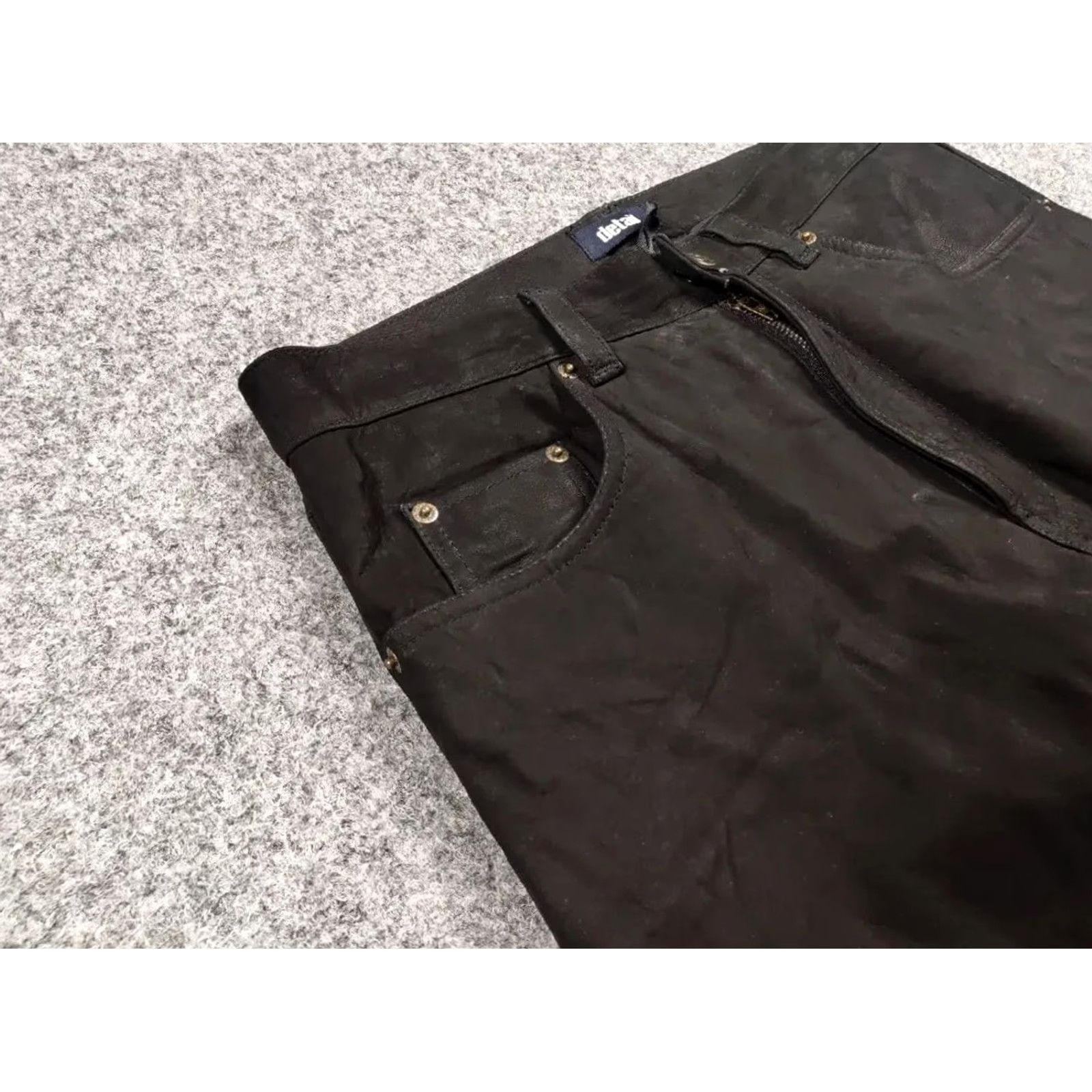 Vintage Y2K Vintage 90s Leather Pants Opium Style Alt Biker USA Rare Men’s Size US 32 / EU 48 - 7 Thumbnail