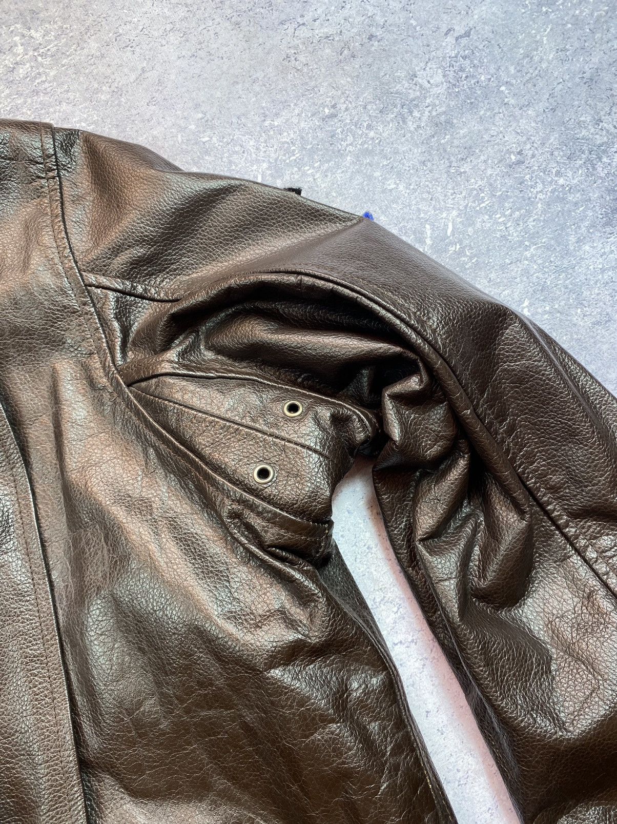 Smart Range London Smart Range London Men’s Leather Bomber Jacket Size M-L Size US M / EU 48-50 / 2 - 18 Thumbnail