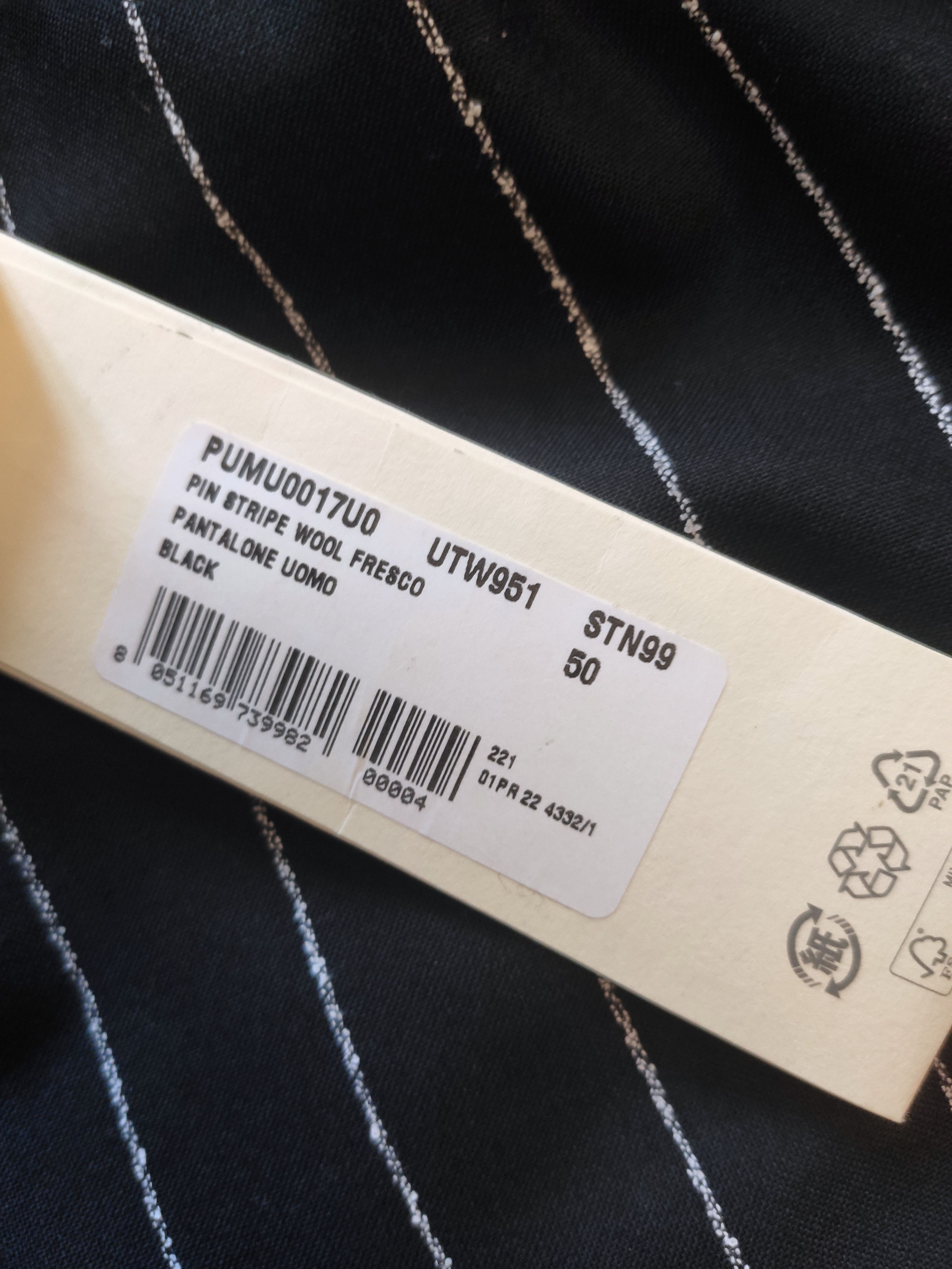 Marni NEW! SS22 wool fresco pants.Like Dries van Noten Size US 34 / EU 50 - 9 Thumbnail
