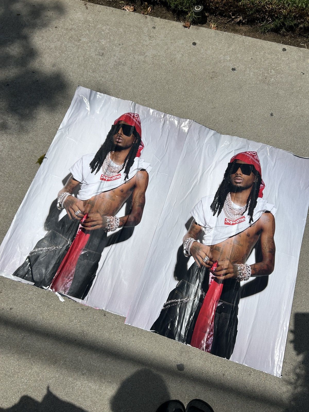 Supreme 2001 Poster Size Supreme x Jamil GS Calendar | Grailed