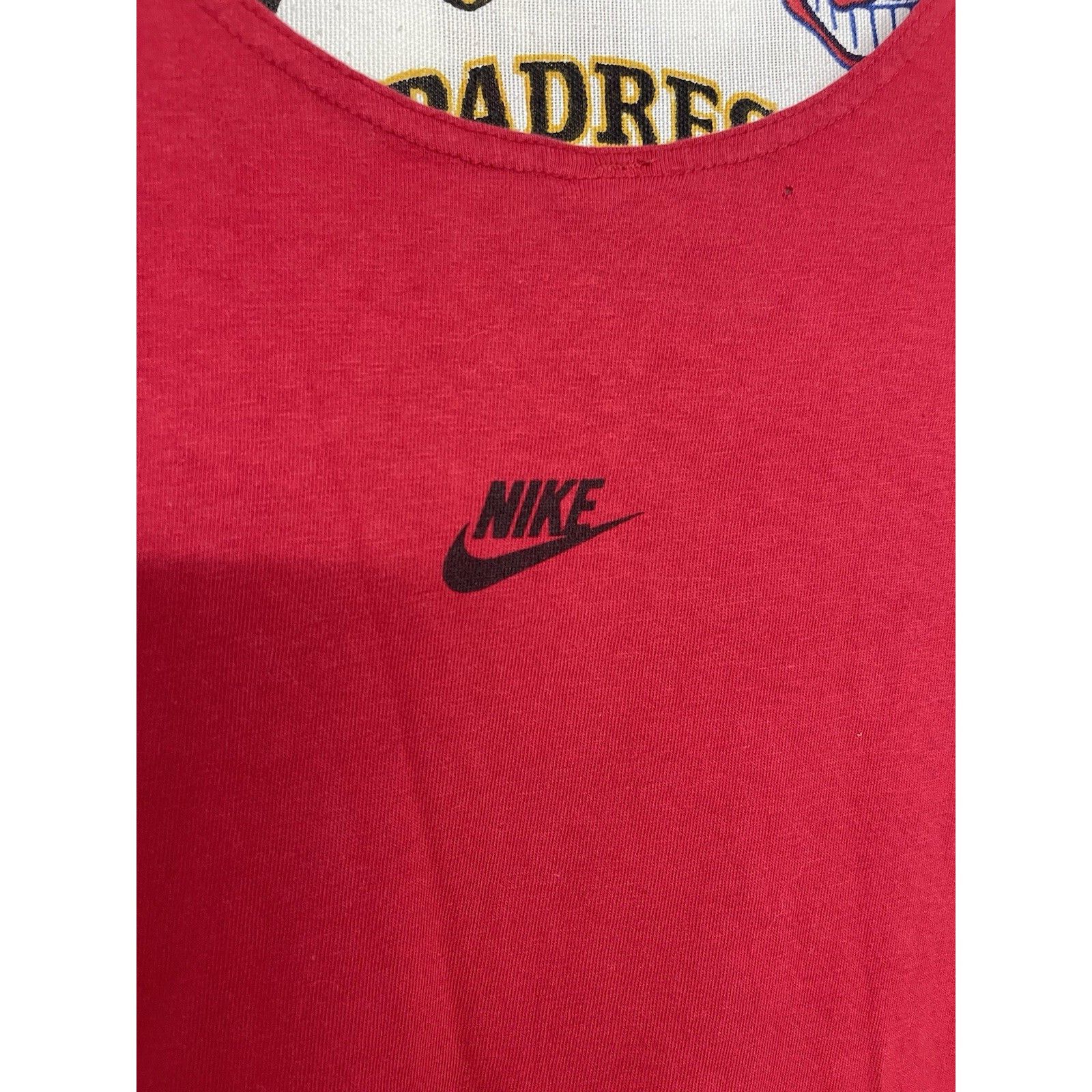 Nike VTG 80s 90s NIKE TANK TOP JORDAN SPIKE LEE Red Blue SZ MEDIU Size US M / EU 48-50 / 2 - 8 Thumbnail