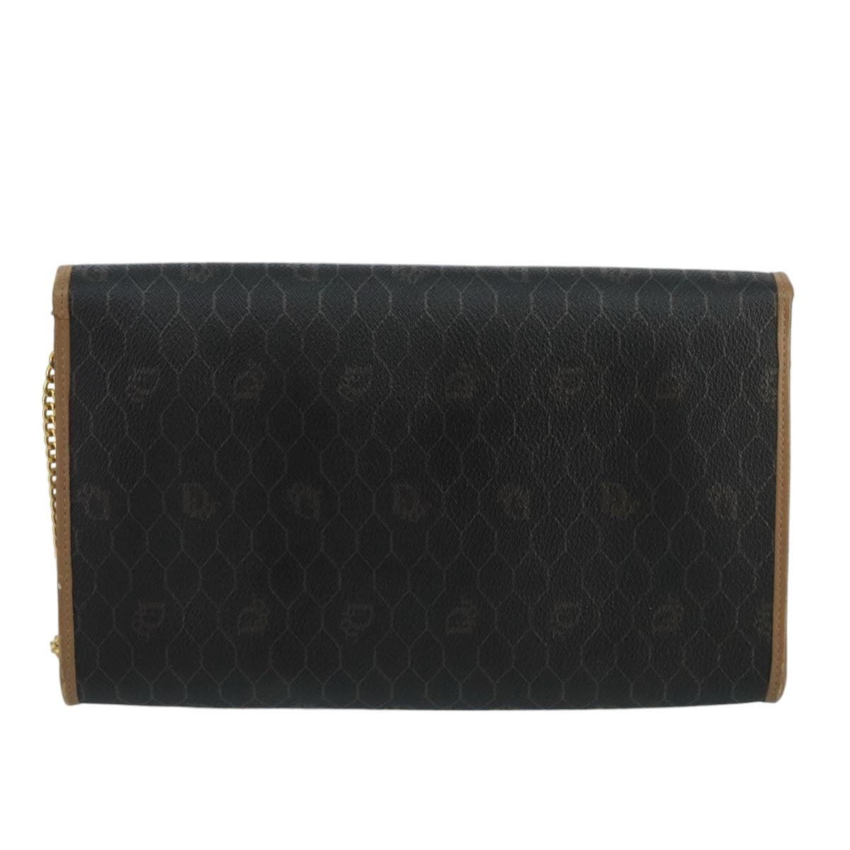Dior DIOR Honeycomb Canvas Shoulder Bag Pvc Gold Black Size ONE SIZE - 3 Thumbnail