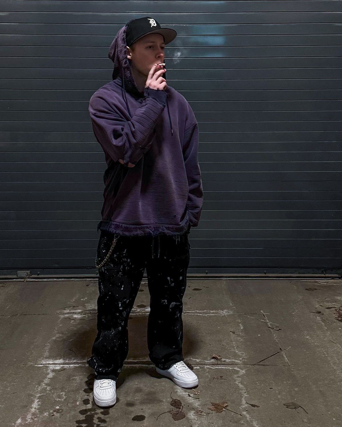 Russell Athletic VINTAGE 80'S THRASHED FADED PURPLE RUSSELL HOODIE Size US XL / EU 56 / 4 - 5 Thumbnail
