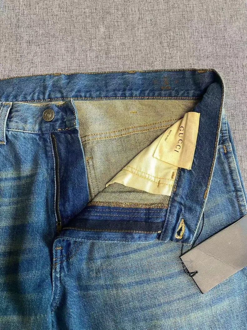 Gucci Gucci Embroidered tiger head patch jeans Size 42" / US 20 - 3 Thumbnail