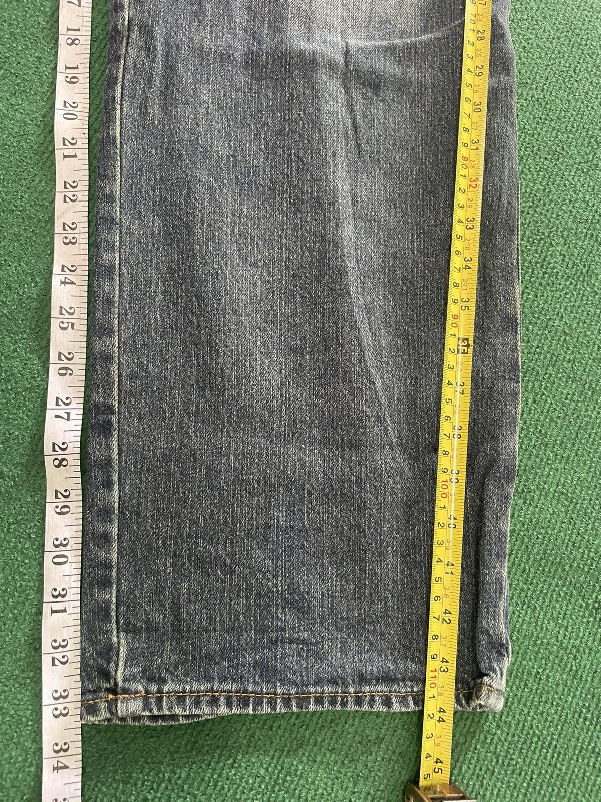 Japanese Brand Rare Japanese Jeans With Embroidery Fish Motifs Size US 38 / EU 54 - 13 Thumbnail