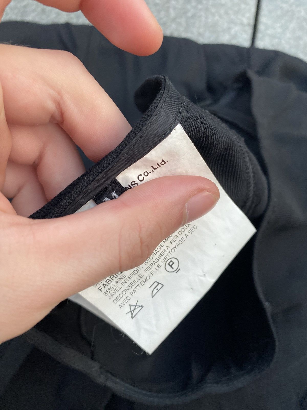 Comme des Garcons cdg by junya watanabe ss01 wool skrit x japanese brand Size 26" / US 2 / IT 38 - 3 Thumbnail