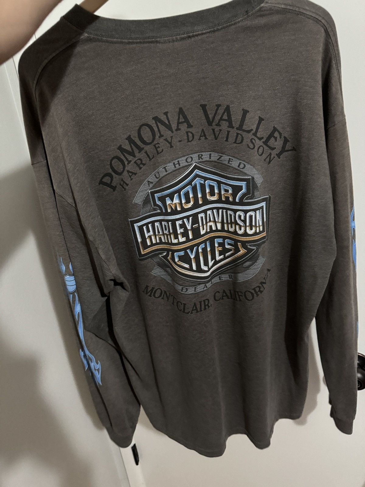 Harley Davidson Harley Davidson long sleeve, arm print brown Size US L / EU 52-54 / 3 - 2 Thumbnail