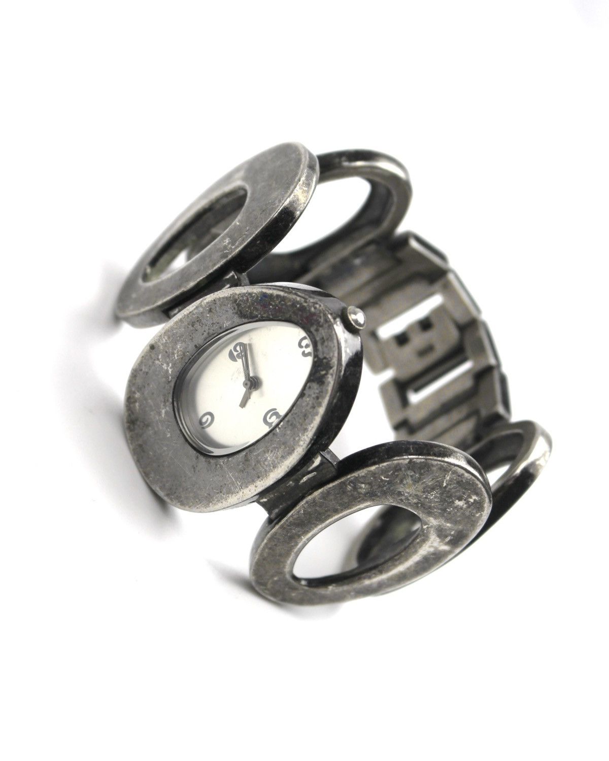 Hysteric Glamour 1990S JAPANESE MADE MODERNIST OVAL LINK WATCH Size ONE SIZE - 3 Thumbnail