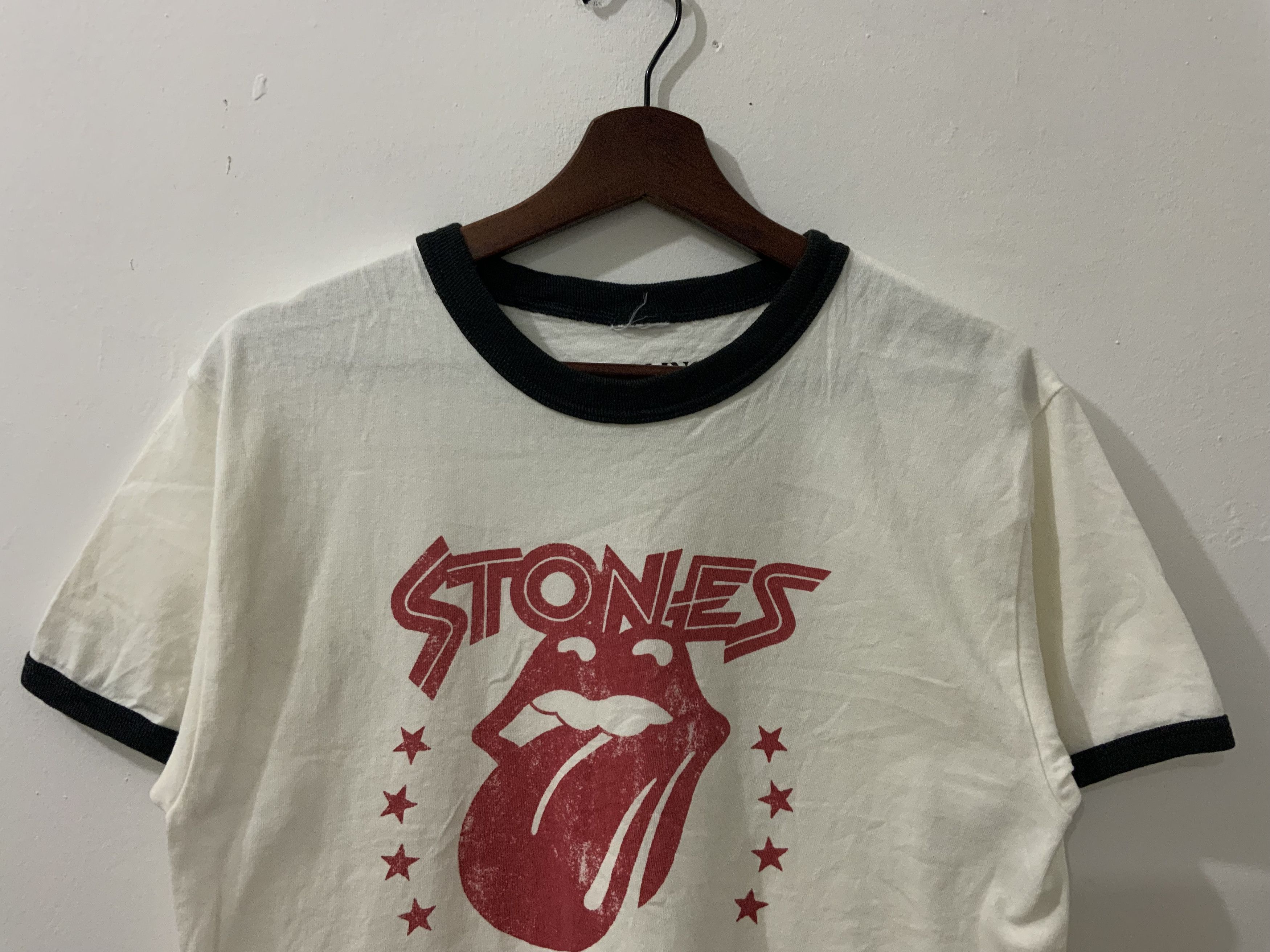 Band Tees The Rolling Stone U.S Tour ‘78 Ringer Tee Size US M / EU 48-50 / 2 - 4 Thumbnail