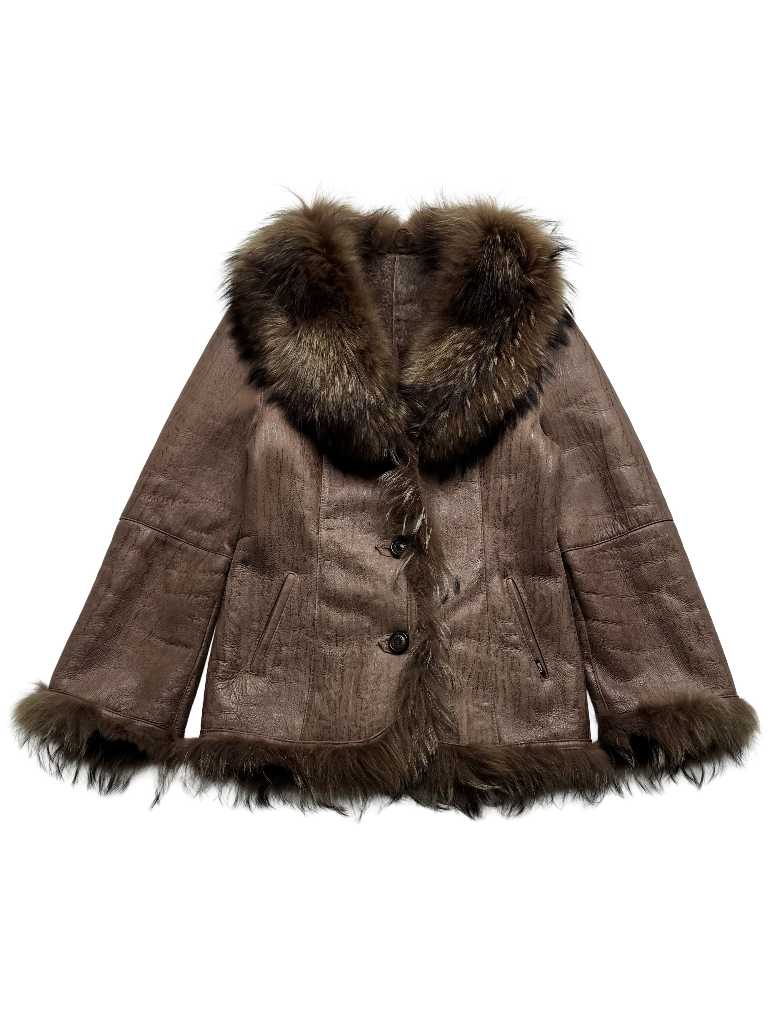 Vintage Vintage Real Lambskin Coat Size S / US 4 / IT 40 - 5 Thumbnail