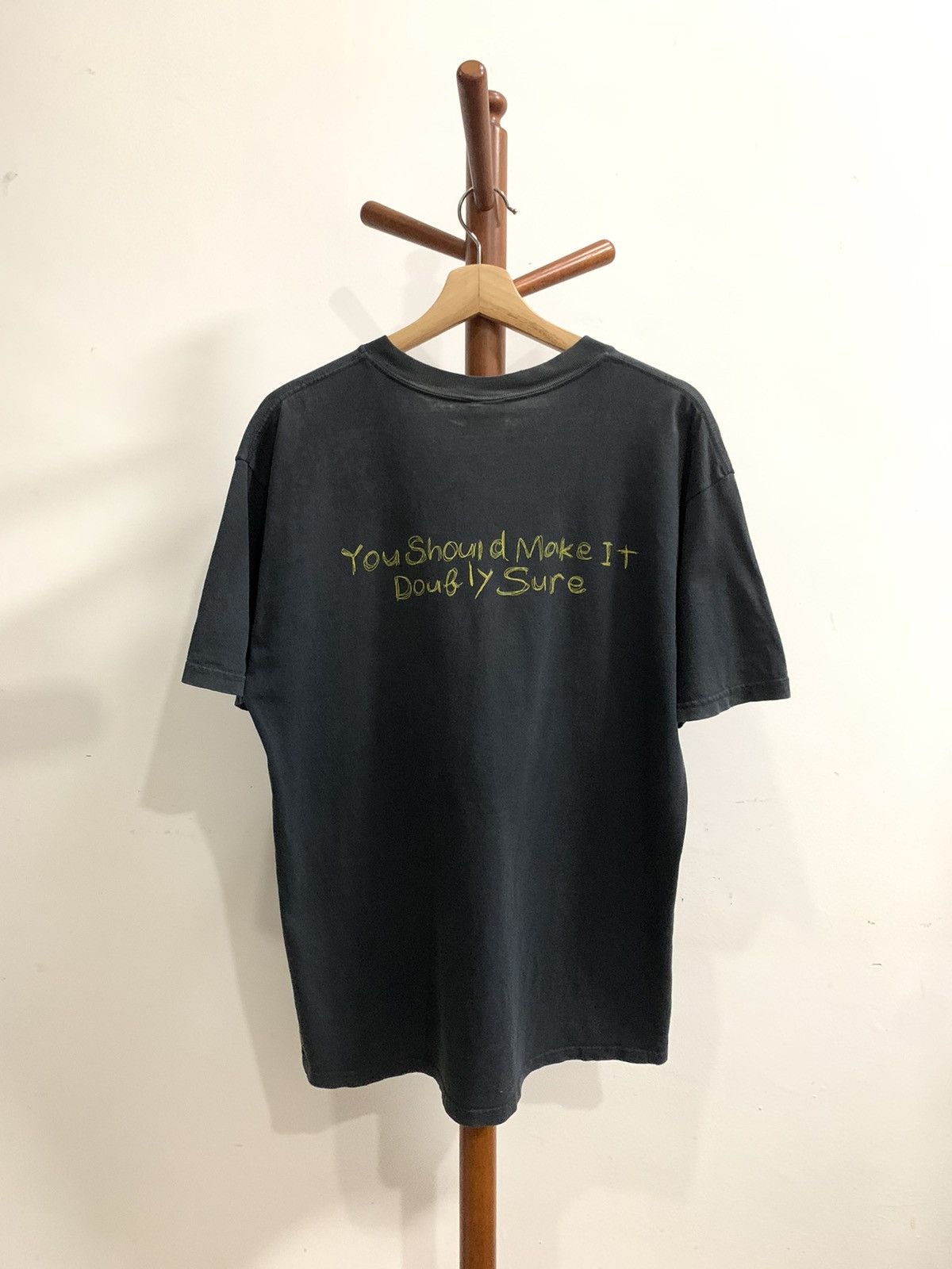 Anvil Distressed YOU SHOULD MAKE IT DOUBLY SURE Shirt Size US L / EU 52-54 / 3 - 2 Thumbnail