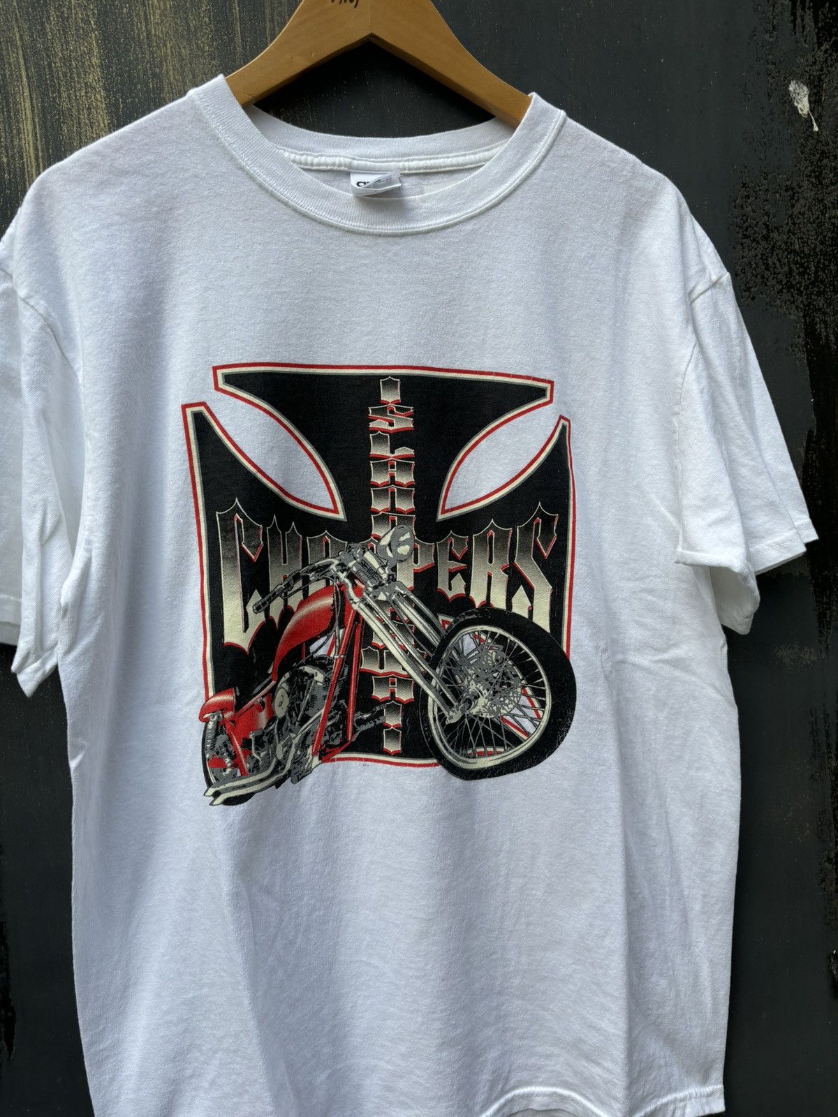 Vintage × West Coast Choppers RARE! Vintage 90’s Choppers Art Paul Walker Size US L / EU 52-54 / 3 - 1 Thumbnail