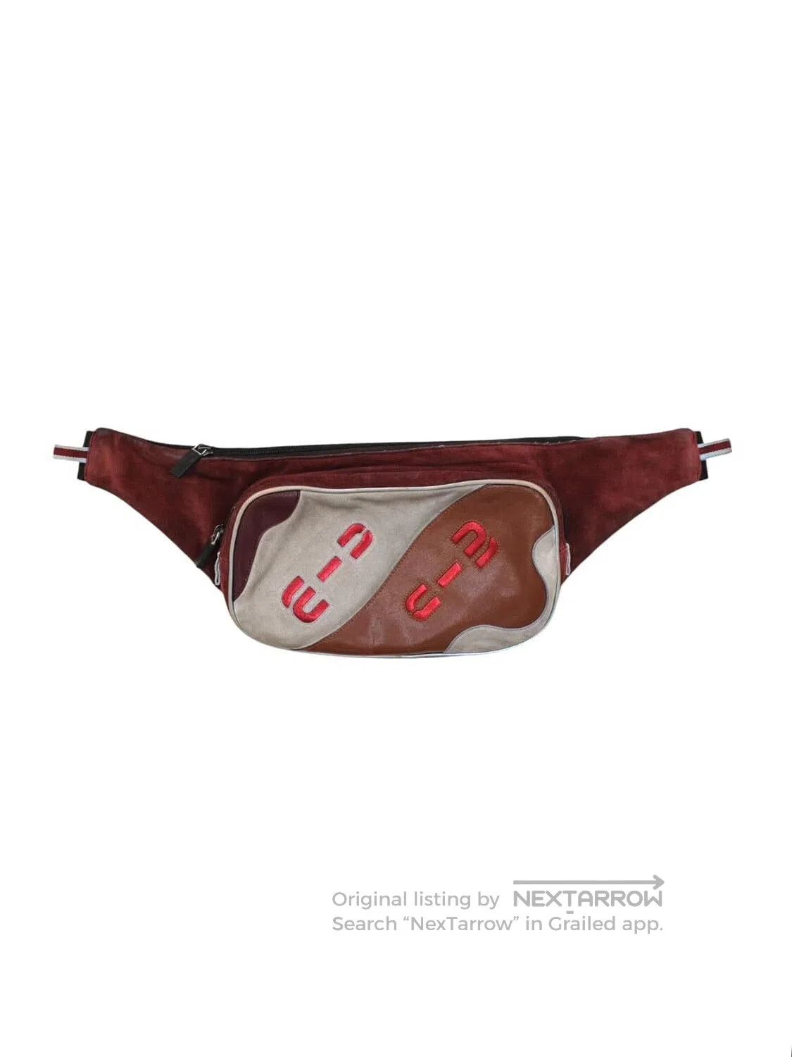 Miu Miu Miu Miu Vintage Bordeaux Fanny Pack. Size ONE SIZE - 2 Thumbnail