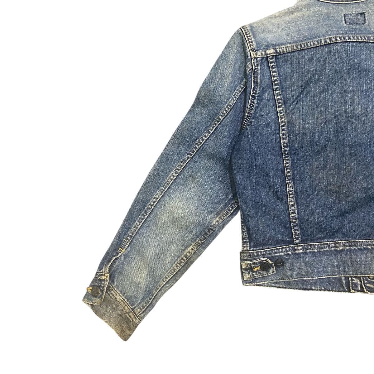 Lee Vintage Lee Denim Trucker Jacket Distressed Faded 70s/80s Size US S / EU 44-46 / 1 - 11 Thumbnail