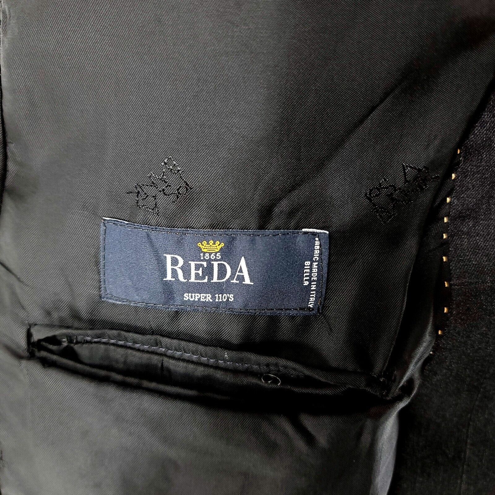 Jos. A. Bank Jos A Bank Reserve Reda Super 110s Wool 2 Button Suit Jacket Size 40R - 10 Thumbnail