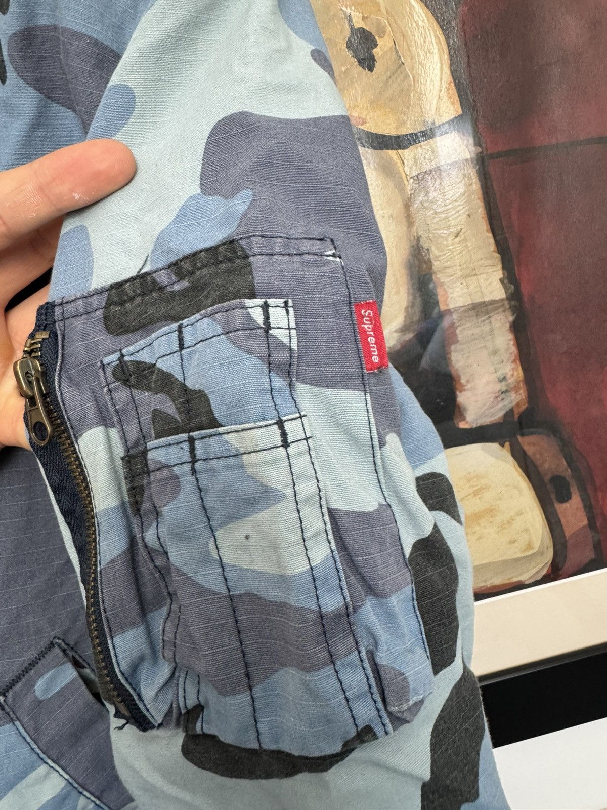 Supreme Supreme Reversible Camo Cotton MA-1 Bomber Jacket 2015 Rare Size US M / EU 48-50 / 2 - 4 Thumbnail