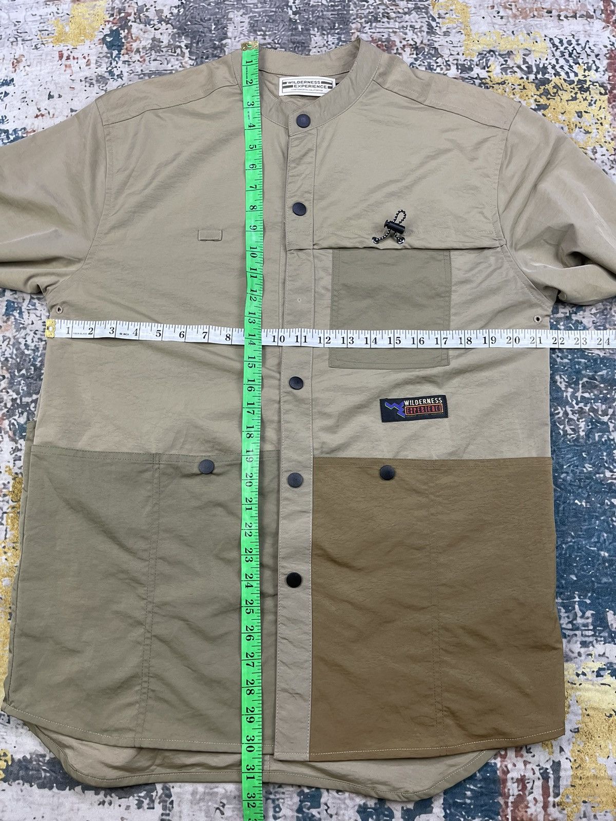 Japanese Brand Wilderness Experience Outdoors 2Way Apron Shirt Size US L / EU 52-54 / 3 - 9 Thumbnail