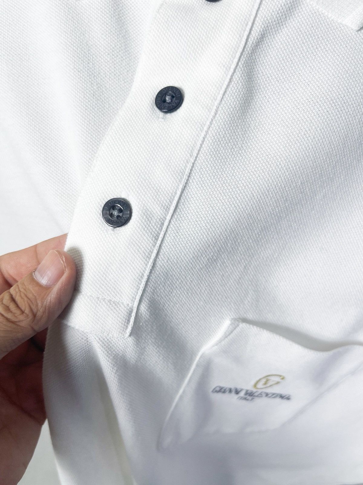 Gianni Valentino Vtg.Gianni Valentino Polo Shirt Size US S / EU 44-46 / 1 - 4 Thumbnail