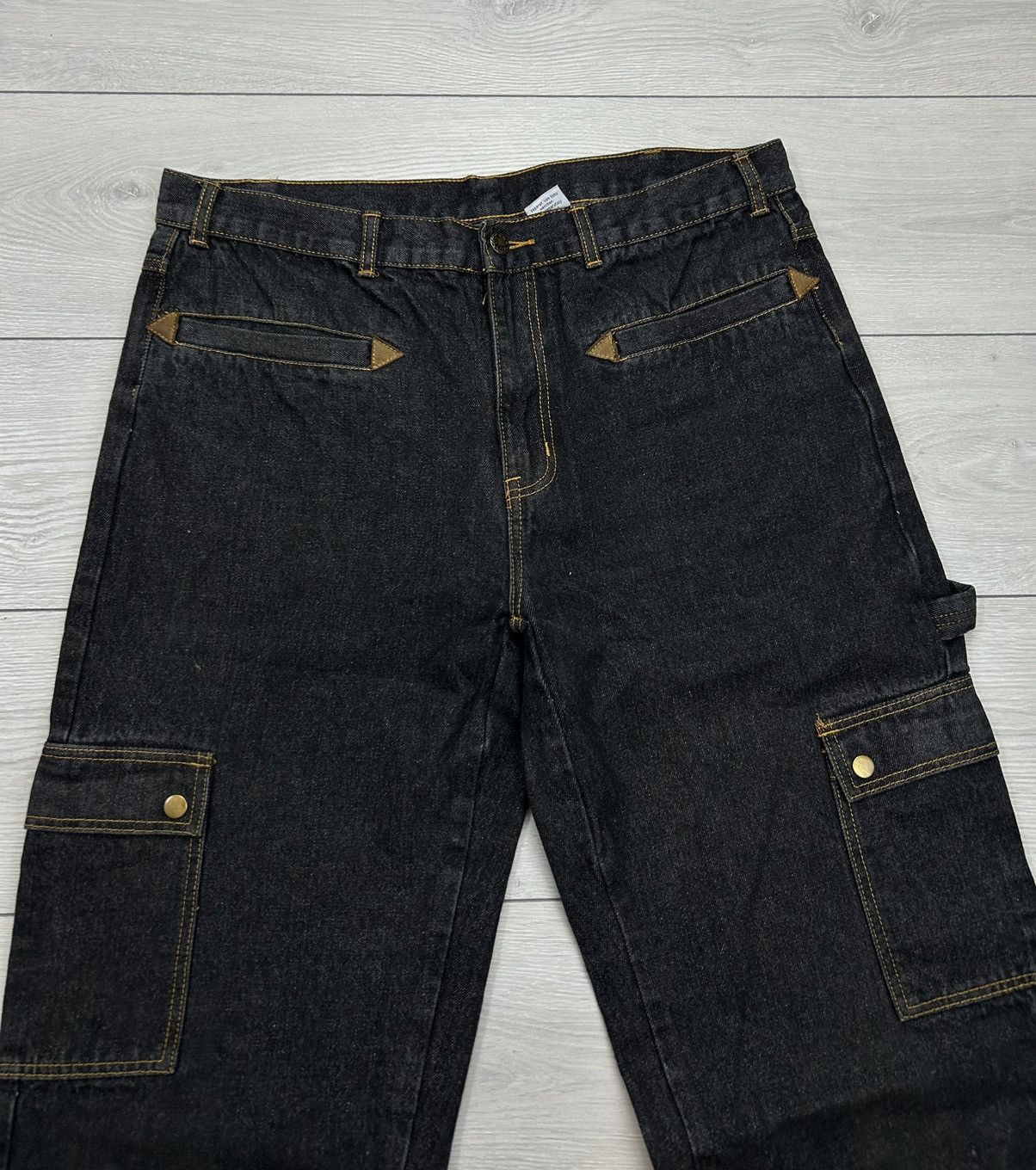Vintage Carpenter vintage black jeans size 36 Size US 36 / EU 52 - 3 Thumbnail