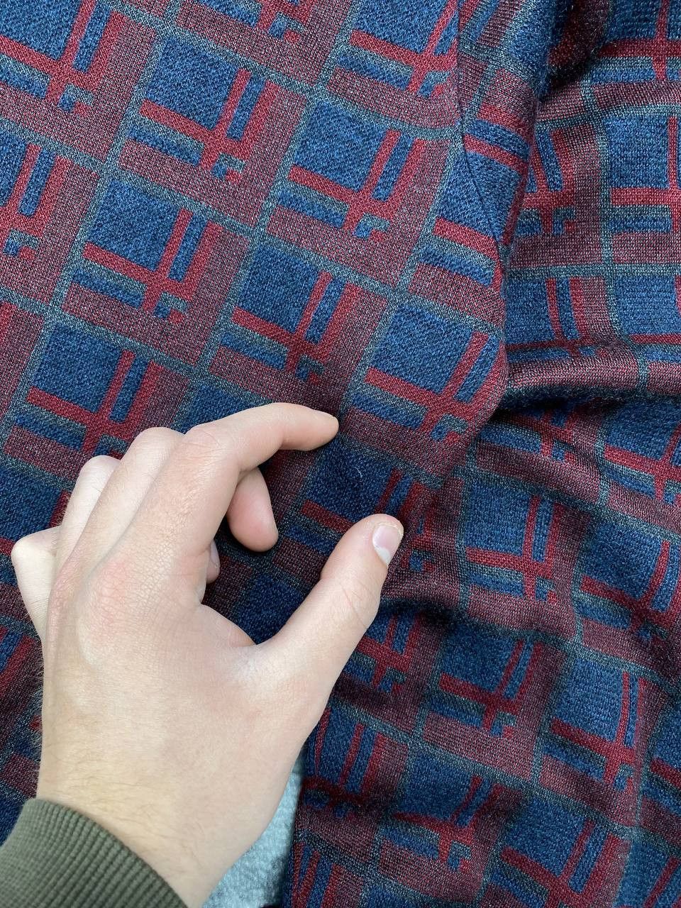 Brioni Vintage Brioni Polo Long Sleeve Sweater Silk Cashmere Size US L / EU 52-54 / 3 - 10 Thumbnail