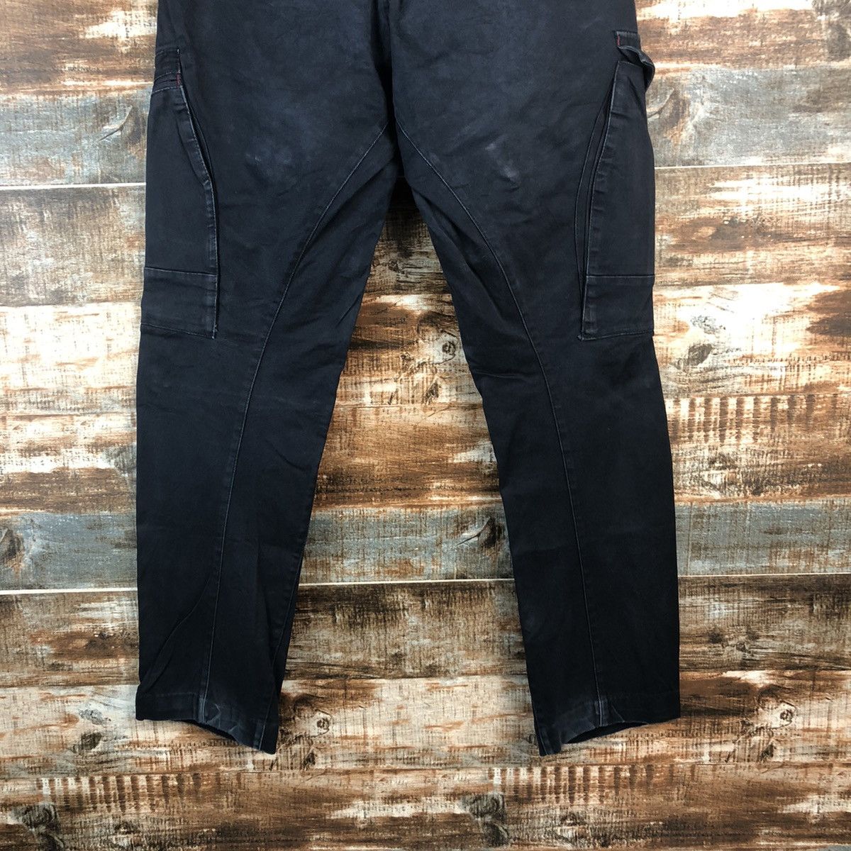 Japanese Brand DL Genba Dark Blue Cargo Multipocket Pants #C716 Size US 28 / EU 44 - 11 Thumbnail
