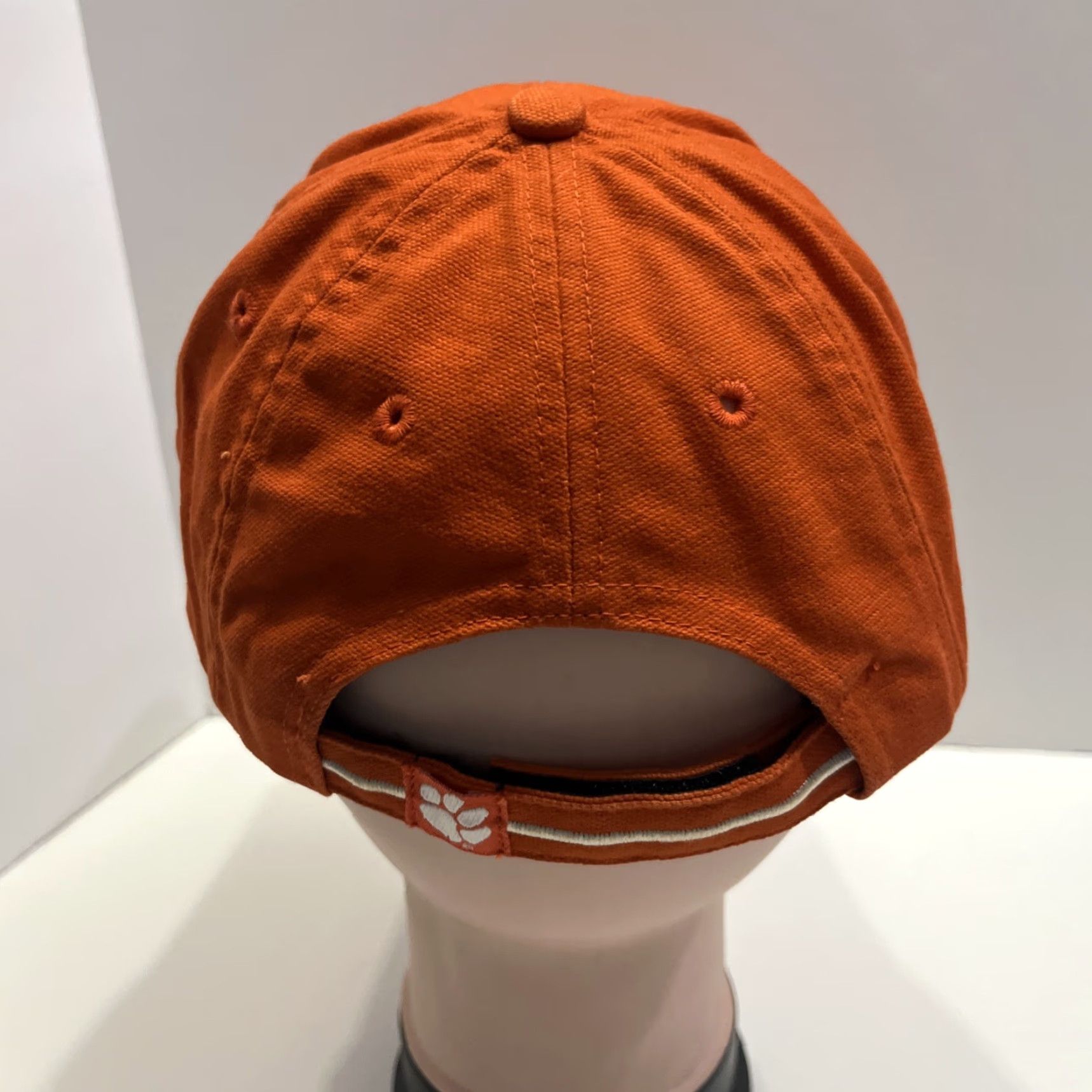 Nike Clemson Tigers Nike Hat Cap Orange White On Field Center Swoosh Baseball Cap Unisex Adults One Size Adjustable Lightweight Polyester Size ONE SIZE - 3 Thumbnail