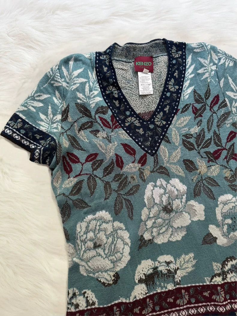 Kenzo KENZO Knitted short sleeves Size M / US 6-8 / IT 42-44 - 2 Thumbnail