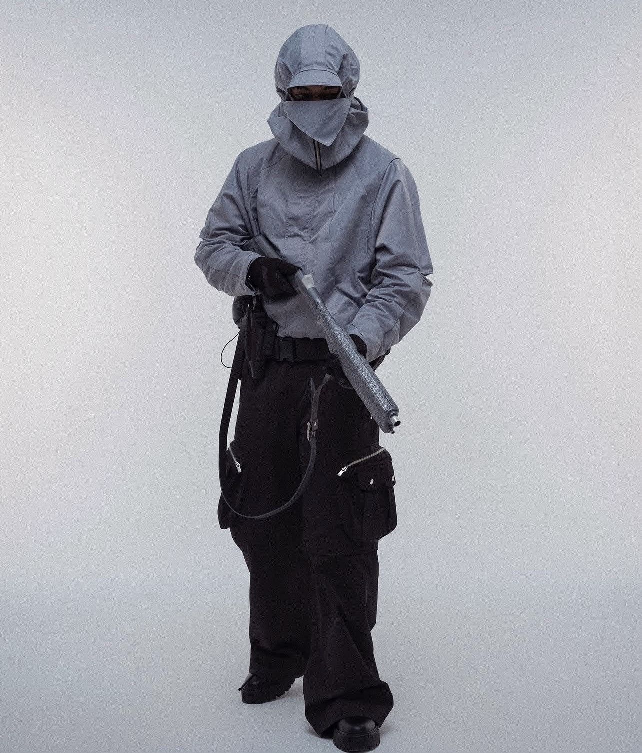 FFFPOSTALSERVICE FFF POSTAL SERVICE SS26 Parachute Wired Mask Jacket L Size US L / EU 52-54 / 3 - 2 Thumbnail
