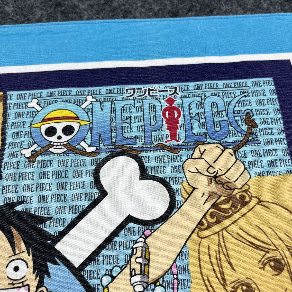 Anime × One Piece × Vintage One Piece Handkerchief / Bandana / Neckerchief B141 Size ONE SIZE - 5 Thumbnail