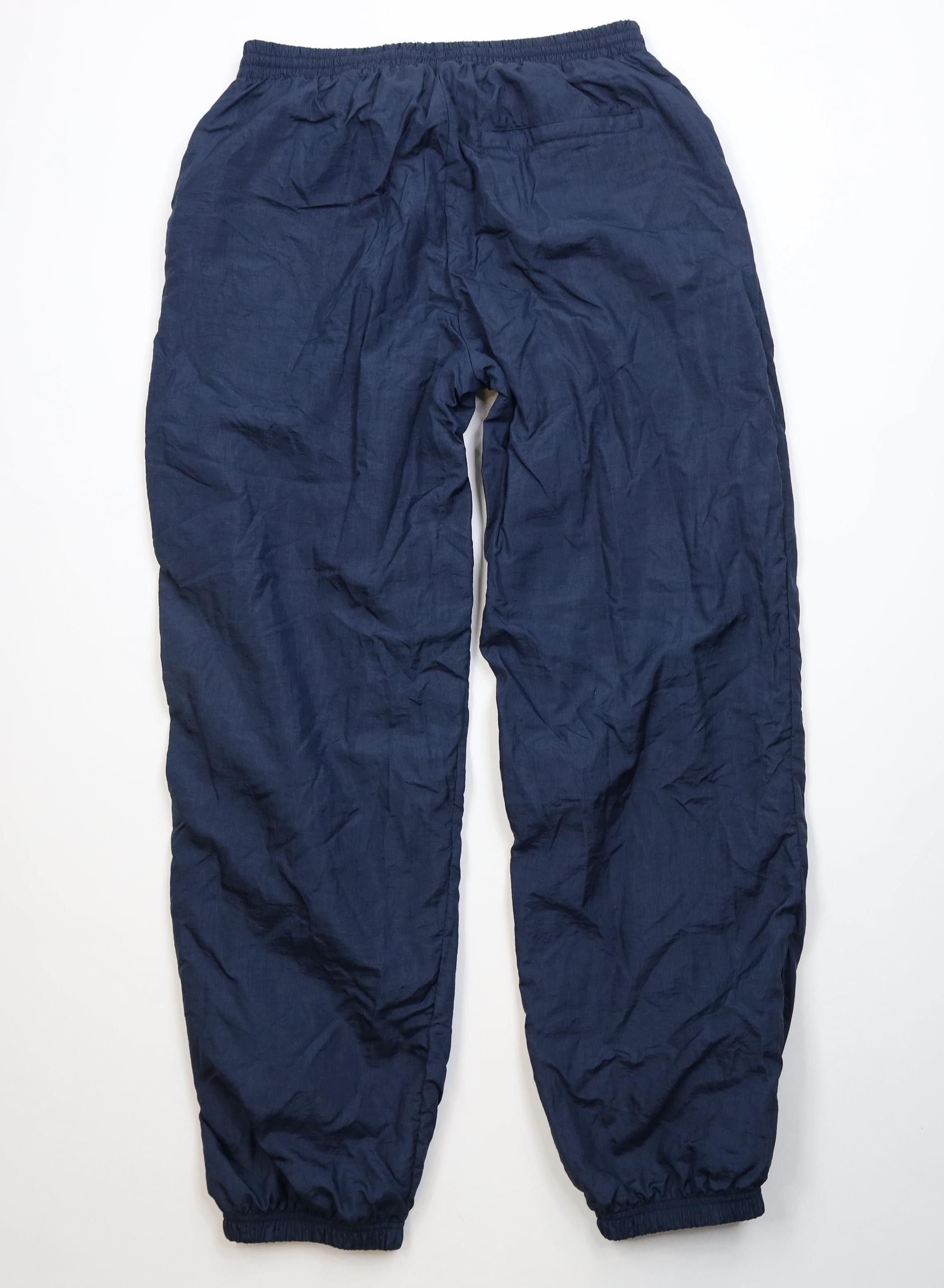 Vintage Vintage 90s Streetwear Lined Windbreaker Joggers Pants Blue Size US 36 / EU 52 - 9 Thumbnail