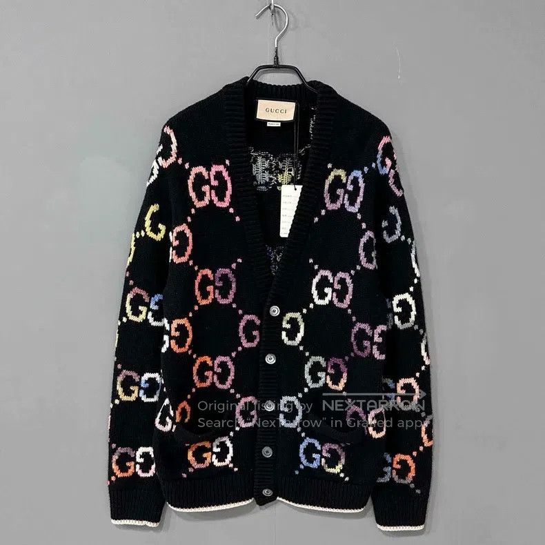 Gucci Gucci New gradient old-flower cardigan coat Size XS / US 0-2 / IT 36-38 - 1 Thumbnail