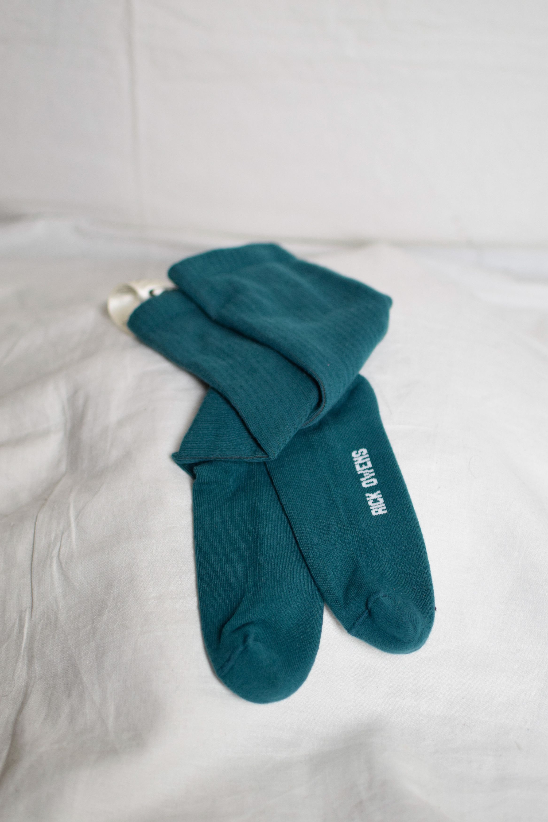 Rick Owens Rick Owens AW22 Strobe Socks - RU02B2499-SOCKC Size ONE SIZE - 2 Thumbnail