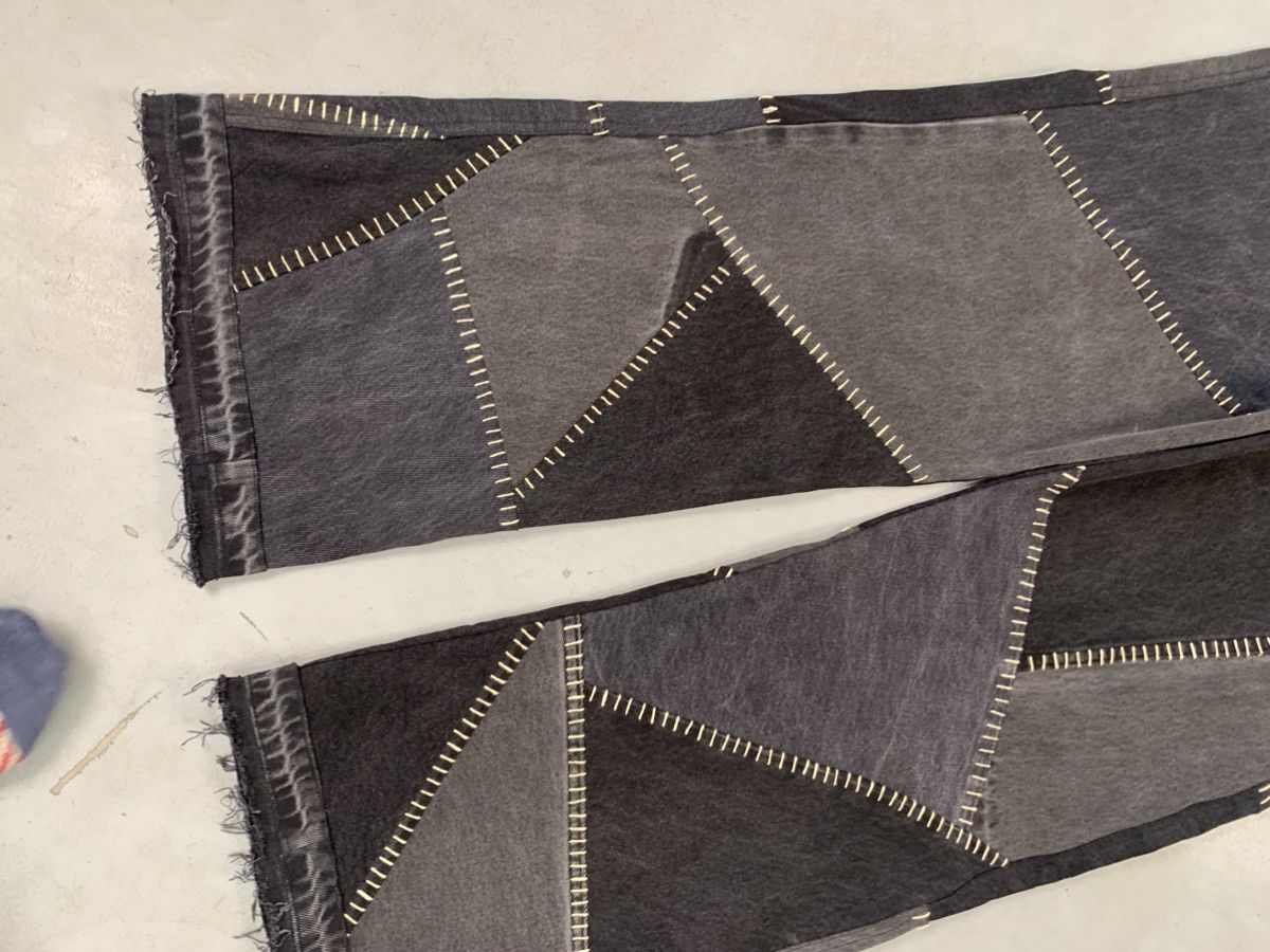 Levi's upcycled levis hand stitch printed baggy fit denim Size US 30 / EU 46 - 9 Thumbnail