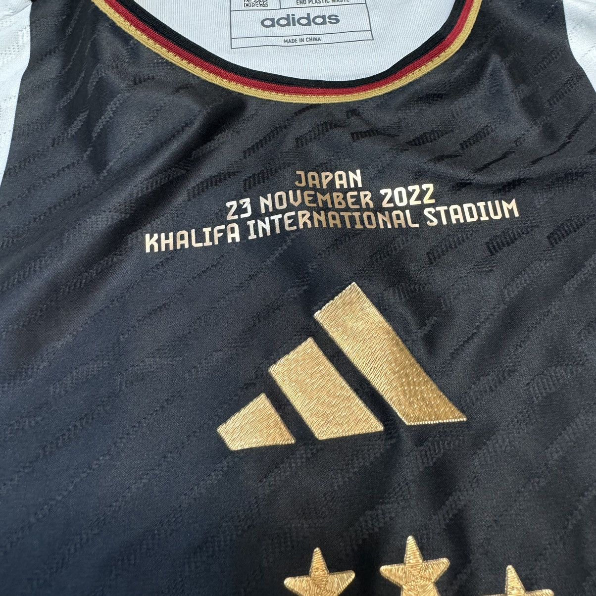 Adidas Germany WC2022 player issue home shirt #23 Schlotterbeck Size US XL / EU 56 / 4 - 5 Thumbnail