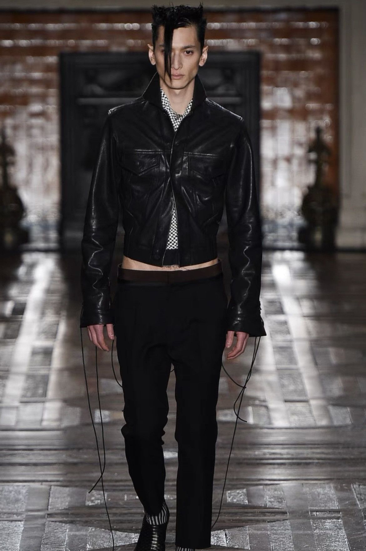 Haider Ackermann Haider Ackermann 16AW Runway Silk Trousers Size US 34 / EU 50 - 1 Thumbnail