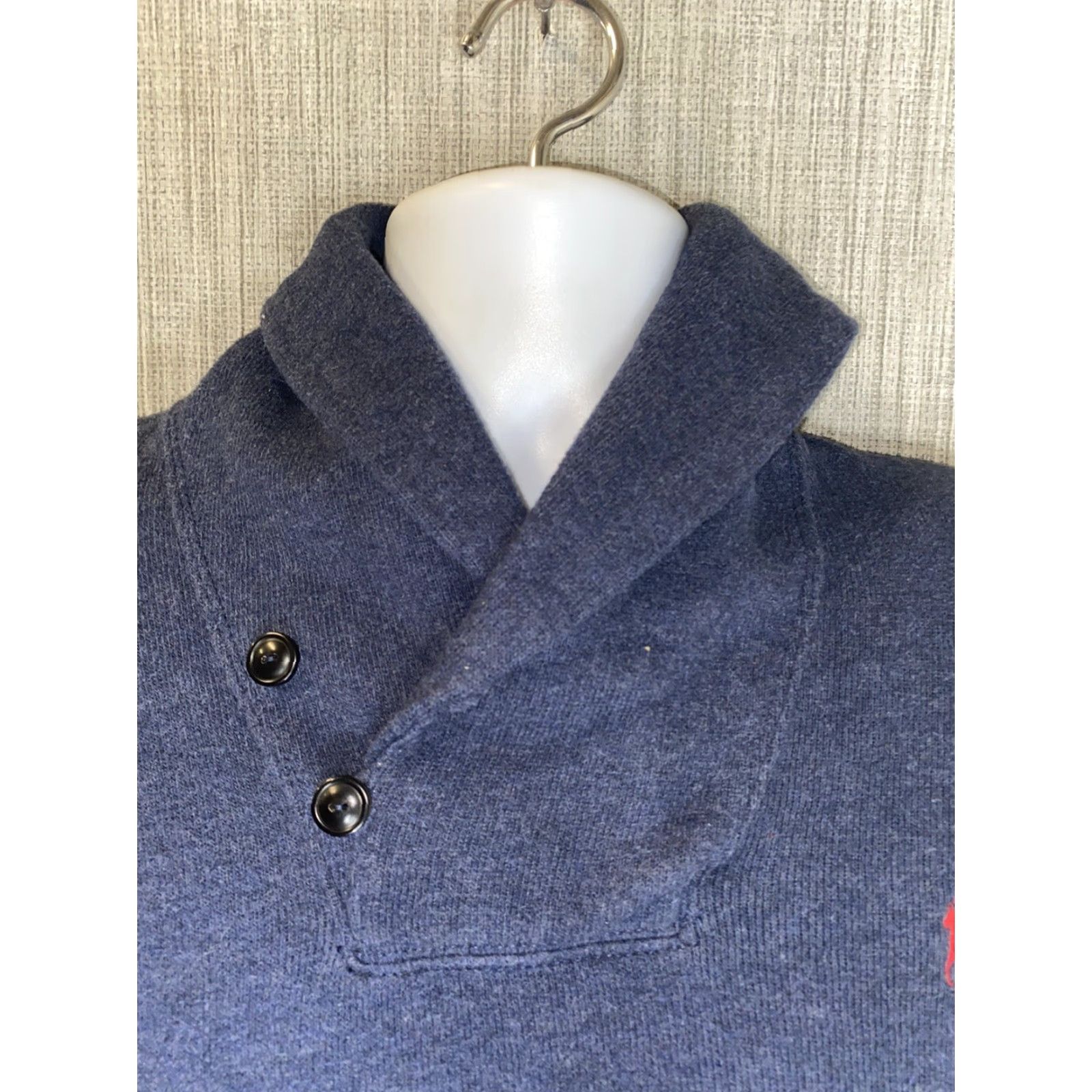 Polo Ralph Lauren Polo Ralph Lauren Mens Blue Pullover Size M Sweater Regular Color Blue Pullover M Mens Size US M / EU 48-50 / 2 - 2 Thumbnail