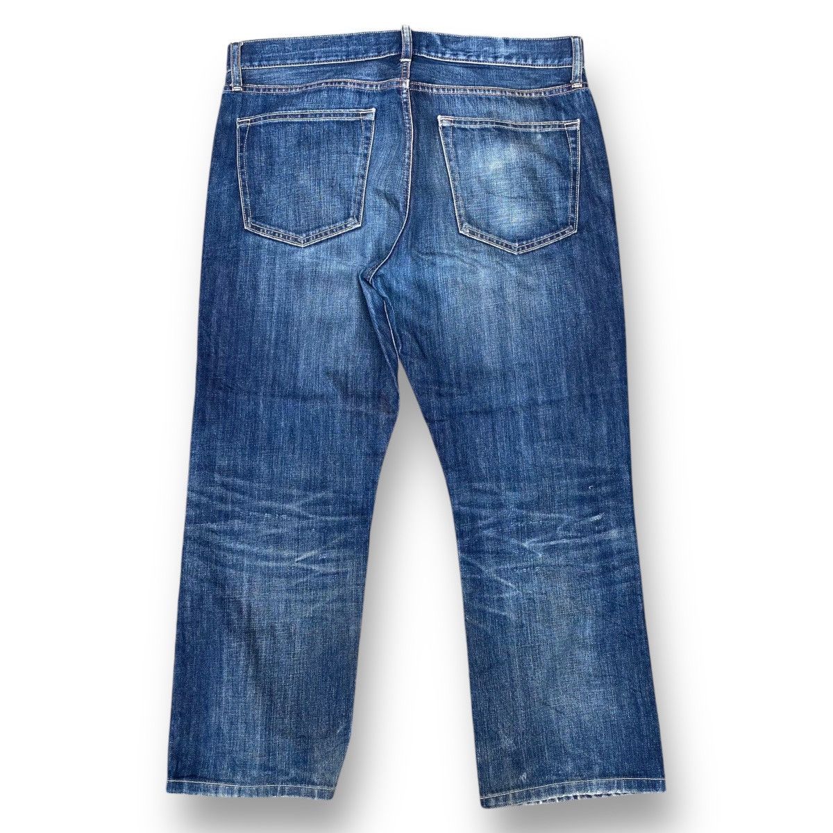 Japanese Brand × Uniqlo Vintage Style Uniqlo Japanese Brand Blue Denim Jeans. #D8 Size US 34 / EU 50 - 4 Thumbnail