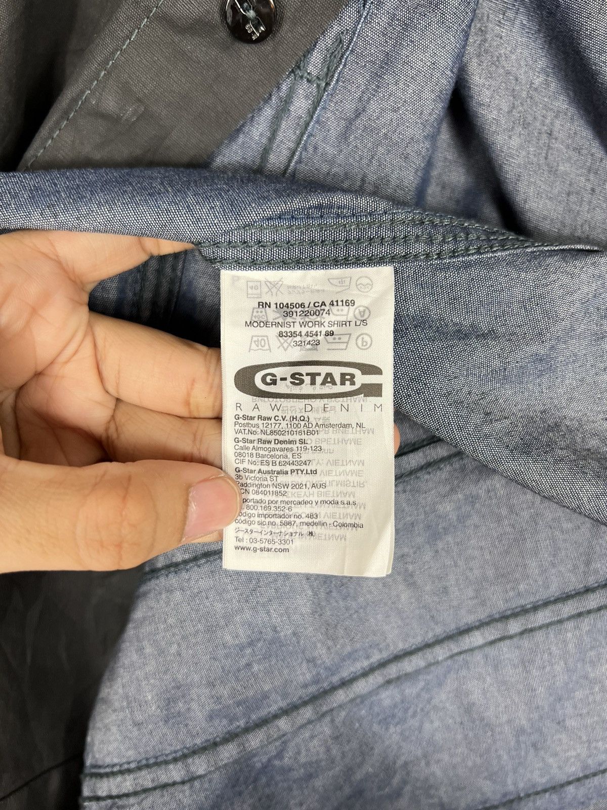 G-Star 🔥 G STAR RAW SHIRT JACKET Size US S / EU 44-46 / 1 - 14 Thumbnail