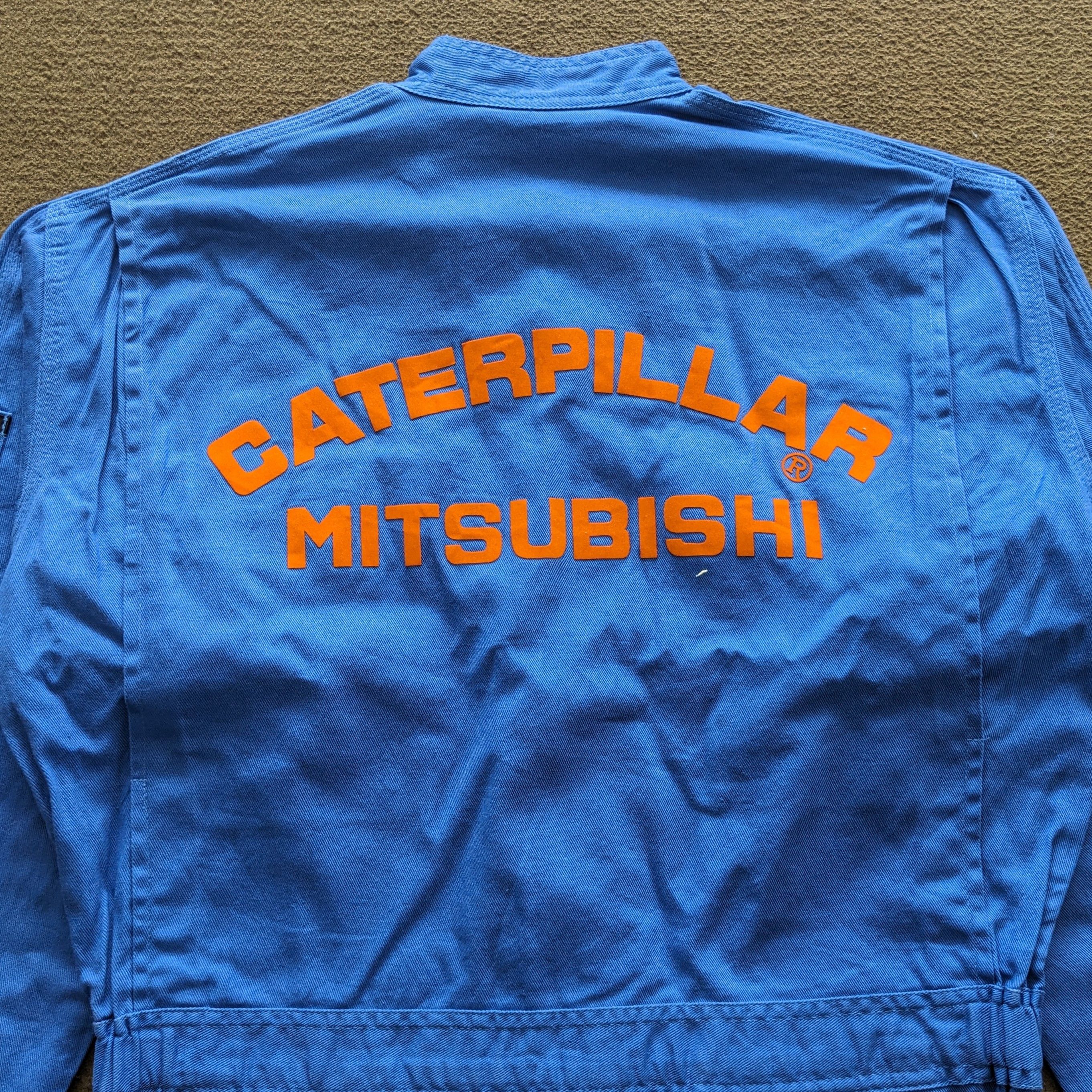 Vintage Vintage CATERPILLAR MITSUBISHI Workwear Coverall Jacket Size US M / EU 48-50 / 2 - 3 Thumbnail