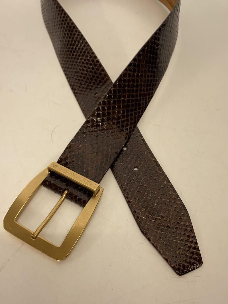 Dolce & Gabbana Snakeskin Pattern Belt Size ONE SIZE - 2 Thumbnail
