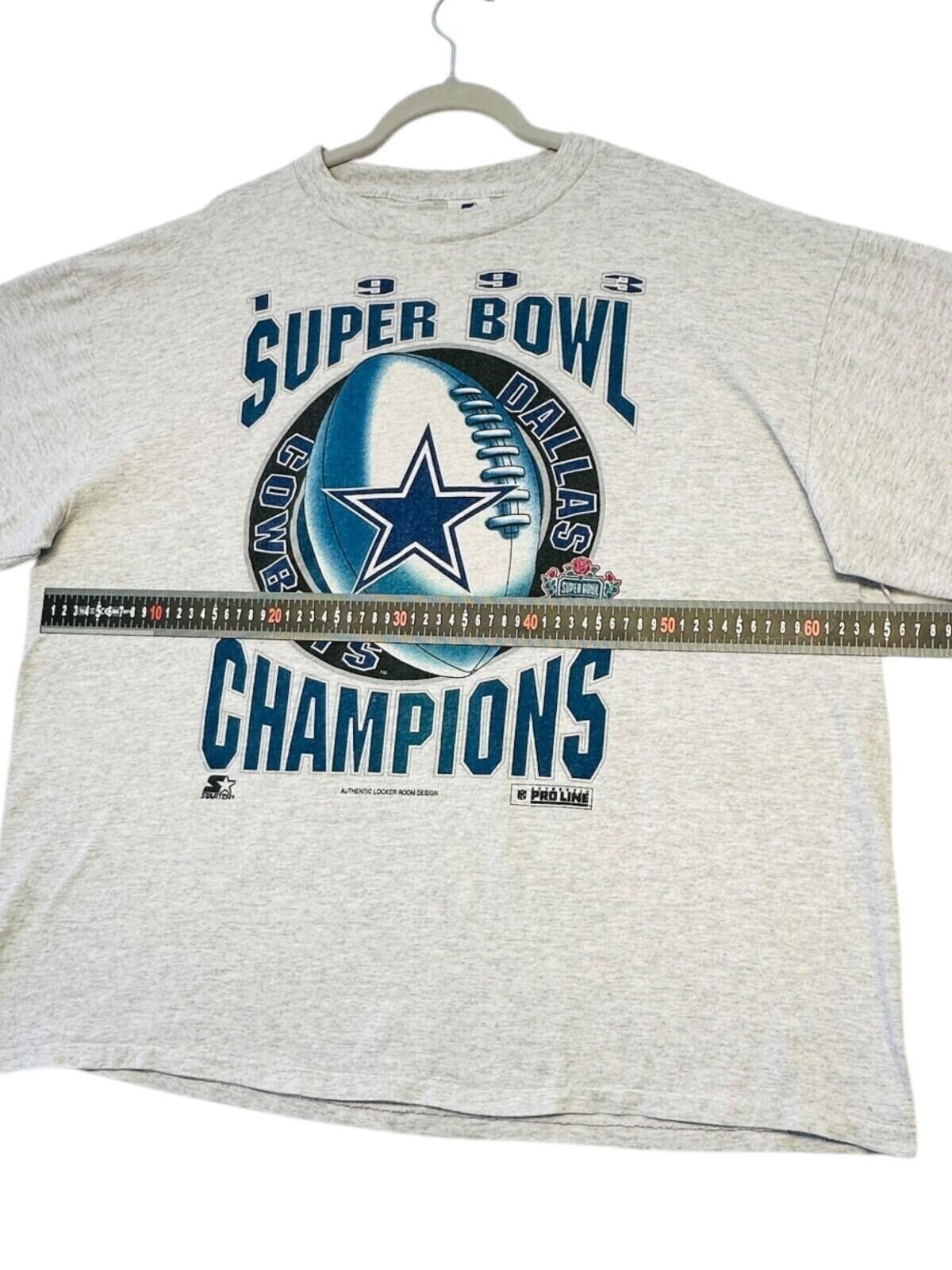 Starter Starter Dallas Cowboys T-Shirt Men's UK Size XL Grey Size US XL / EU 56 / 4 - 11 Thumbnail