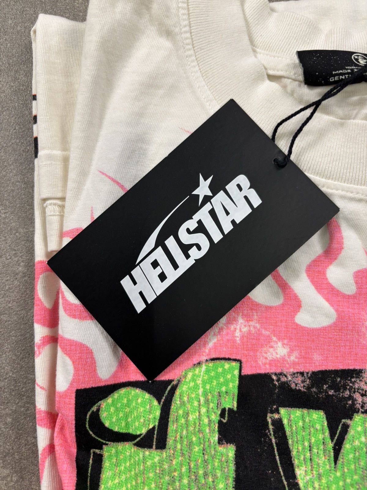 HELLSTAR Hellstar Like Us, Beat Us T-Shirt, White Size US XL / EU 56 / 4 - 10 Thumbnail
