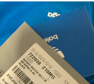 Adidas × Balenciaga o1rshd1 Size: L / Skater Belt in Black Size ONE SIZE - 22 Thumbnail
