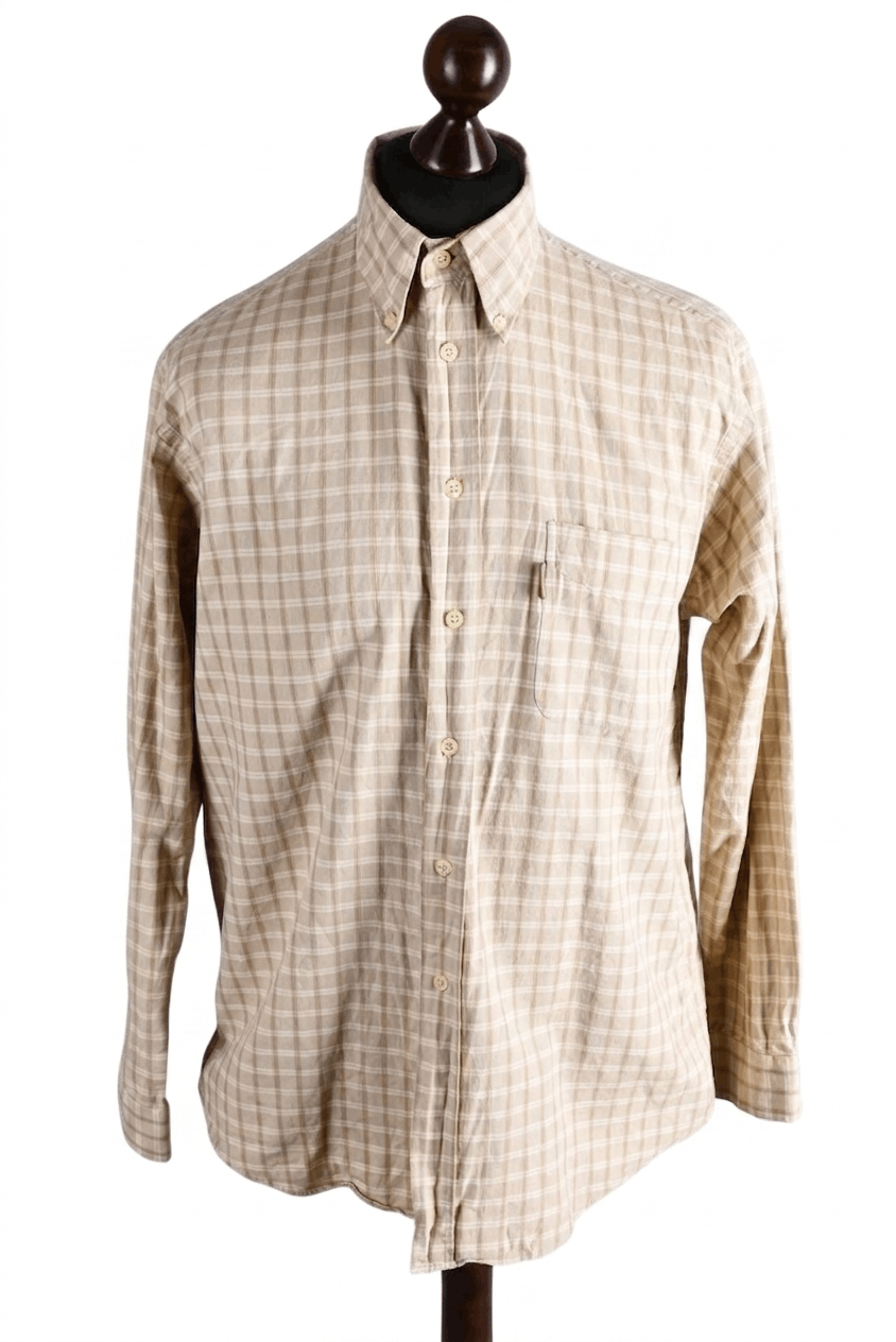Barbour Barbour Traditional Twill Plaid Long Sleeve Button Up Shirt Size US XL / EU 56 / 4 - 1 Thumbnail