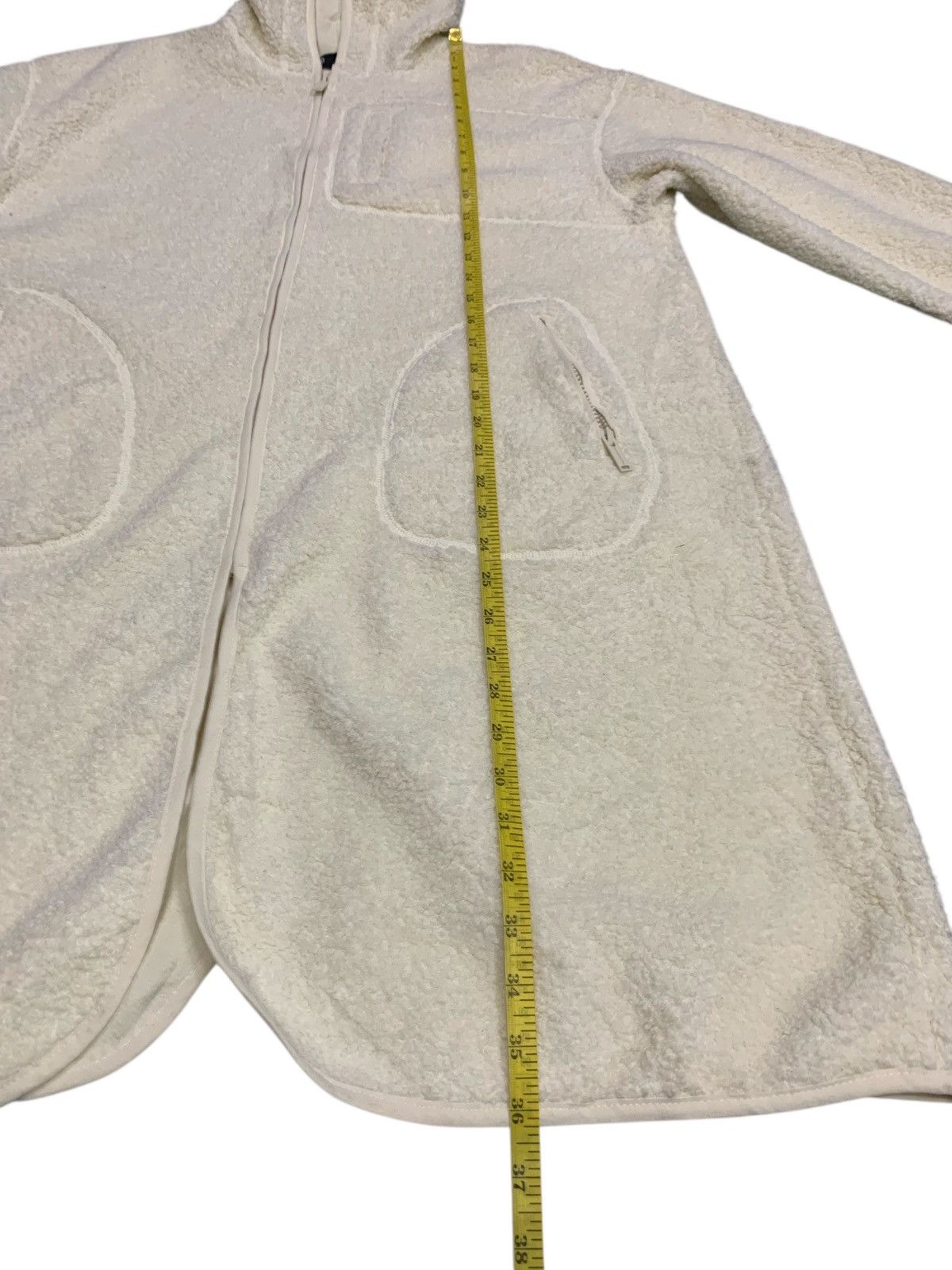 GU × Japanese Brand × Undercover Gu X Undercover Fleece Zipper Down Long Jacket Size US M / EU 48-50 / 2 - 12 Thumbnail