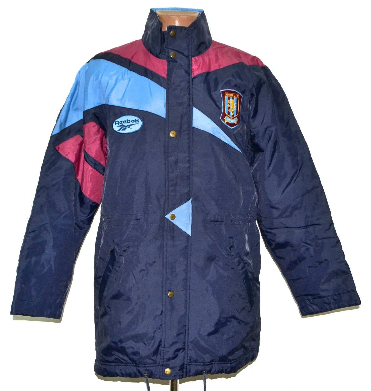 Reebok ASTON VILLA 1995/1997 FOOTBALL BENCH JACKET JERSEY REEBOK S Size US S / EU 44-46 / 1 - 1 Thumbnail