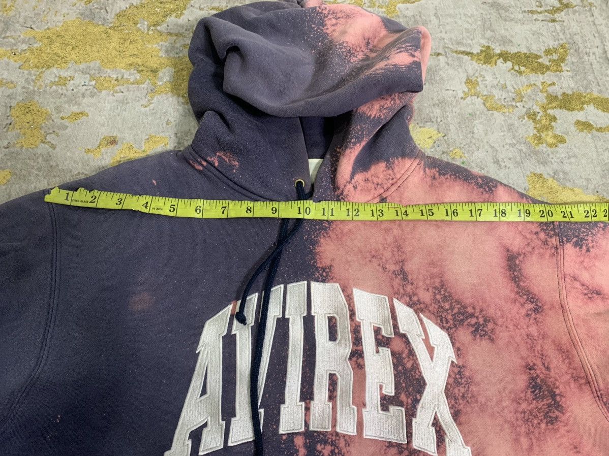 Vintage Avirex Hoodie spellout Two tone Size US M / EU 48-50 / 2 - 12 Thumbnail