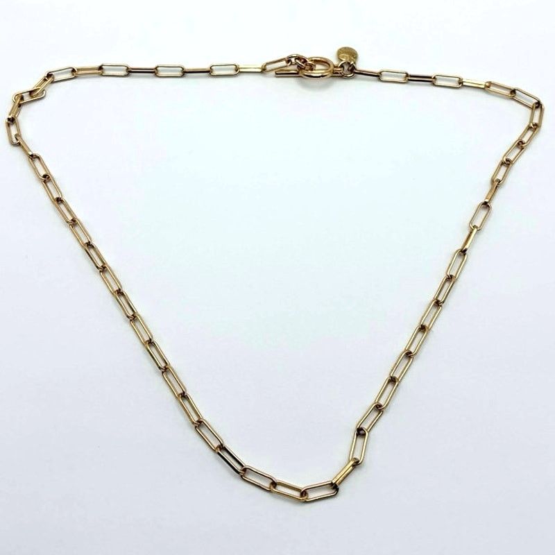 Other Gold Paper Clip Necklace Size ONE SIZE - 4 Thumbnail