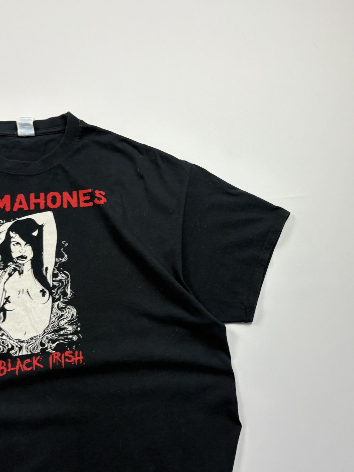 Vintage VINTAGE THE MAHONES MRS TEE T-SHIRT RETRO ROCK MERCH METAL Size US XXL / EU 58 / 5 - 3 Thumbnail
