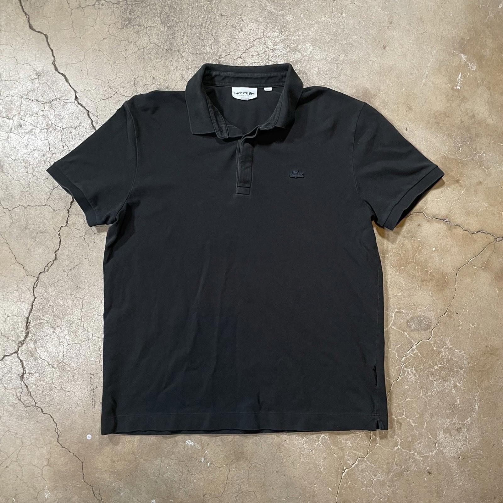 Lacoste Lacoste Polo Shirt Mens XL Black Tennis Sports Golf Rugby Size US XL / EU 56 / 4 - 1 Thumbnail